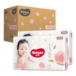 HUGGIES 好奇 鉑金裝紙尿褲 小桃褲 嬰兒尿不濕 紙尿褲M144片