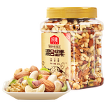 沃隆 每日?qǐng)?jiān)果混合堅(jiān)果炒貨休閑零食果仁開心果核桃扁桃仁無添加罐裝 【混合堅(jiān)果1kg】含開心果仁