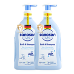 sanosan 哈羅閃 嬰兒洗發(fā)沐浴二合一 400ml*2瓶