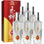 YUCHAN 玉蟬老酒 玉蟬特曲 濃香型白酒 52度 500ml*6瓶 整箱裝（內(nèi)含禮品袋）