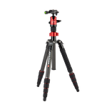 富圖寶（Fotopro）X-4CN&Joy聯(lián)名款 碳纖維雙全景云臺(tái)數(shù)碼相機(jī)微單攝影三腳支架 銀色 送手機(jī)夾