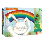 趣味創(chuàng)意觸感玩具書（套裝全3冊(cè)）0-3歲幼兒?jiǎn)⒚稍缃汤L本中英雙語觸摸書童書  