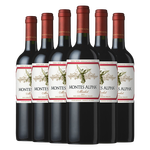 MONTES蒙特斯歐法梅洛紅酒葡萄酒750ml*6整箱日?；槎Y宴請智利原瓶進(jìn)口