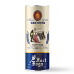 福嘉堡福嘉堡精釀小麥白啤酒裝原漿德式風(fēng)味艾爾白精啤酒 1L 6罐 [彩箱手提]