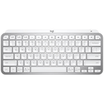 logitech 羅技 MX Keys Mini 79鍵 藍牙無線薄膜鍵盤 淺灰 單光