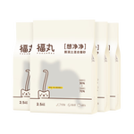 FUKUMARU 福丸 想凈凈 膨潤土混合貓砂 2.5kg*4包 原味