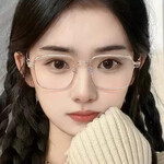 Erilles 1.61折射率防藍(lán)光鏡片+方框眼鏡（多款可選）