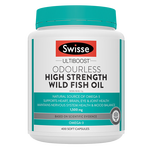Swisse 斯維詩(shī) Omega-3 無(wú)腥味野生魚油軟膠囊 400粒