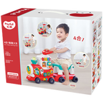 PLUS會(huì)員：Huile TOY'S 匯樂玩具 兒童4合1多功能學(xué)習(xí)火車