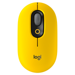 羅技（Logitech）時尚系列 POP MOUSE無線鼠標 藍牙鼠標 辦公鼠標-熱力黃
