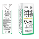 天香 新希望純牛奶 200ml*24盒