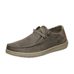 SKECHERS 斯凱奇 男士低幫帆布鞋 66387 卡其色