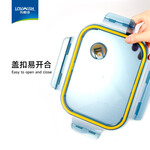LOVWISH 樂唯詩 玻璃飯盒400ml*3