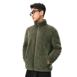 YANXUAN 網(wǎng)易嚴(yán)選 男士搖粒絨外套 4006264 長絨款 青霜綠 XL