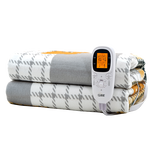 彩虹電熱毯雙人雙控1.5/1.8米電褥子排潮電暖毯家用電熱墊溫度可調(diào)控 【除螨精準(zhǔn)控溫】長(zhǎng)2.0米寬1.8米