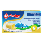 Anchor 安佳 新西蘭進(jìn)口 動(dòng)物黃油咸味有鹽227g 烘焙原料起司炒飯面包