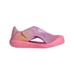 阿迪達斯（adidas）童鞋24夏季「小浮艇」女童涼鞋兒童小童軟底包頭沙灘鞋IE0244小童