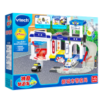 偉易達（Vtech）兒童玩具神奇軌道車新城市警察局聲光警車1-5歲男孩女孩生日禮物