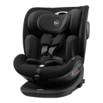 虎貝爾S360兒童安全座椅0-7-9歲車載isofix360度旋轉嬰兒寶寶 S360-黑色