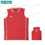 YONEX 尤尼克斯 2024新款 國羽巴黎戰(zhàn)袍 男女款羽毛球大賽服 10665CR