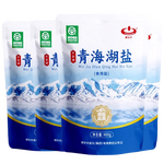 察爾汗青海湖鹽400g*4袋【未加碘綠色食品】無抗結(jié)劑食用鹽