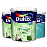 PLUS會員：Dulux 多樂士 A8146 墻面漆套裝 致悅抗甲醛凈味5合1墻面漆18L*2+全能衛(wèi)士無添加底漆15L