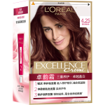 L'OREAL PARIS 巴黎歐萊雅 卓韻霜賦活養(yǎng)護(hù)染發(fā)霜 #4.25紫紅褐棕色 1盒