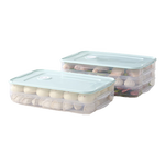 ?【可冷藏冷凍】凍餃子盒冰箱收納盒食品級水餃速凍保鮮盒餛飩 1蓋 3層