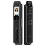 PHILIPS 飛利浦 708FVP 人臉識別指紋鎖 曜石黑