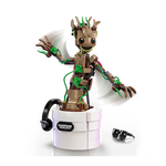 LEGO 樂高 積木超級(jí)英雄76297 翩起舞的格魯特男孩女孩兒童玩具生日禮物