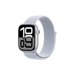 Apple/蘋果 Watch Series 10 智能手表GPS款42毫米銀色鋁金屬表殼青云色回環(huán)式運動表帶MX1L3CH/B