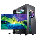 領睿英特爾酷睿i7升24核RTX4060獨顯64G內(nèi)存臺式電腦主機黑神話悟空3A游戲辦公設計師渲染組裝電腦全套 二：16線程強芯+16G+GT730/網(wǎng)游炒股 主機