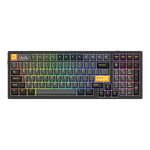 達爾優(yōu) A98Pro 客制化機械鍵盤 gasket結(jié)構(gòu)有無線三模熱插拔
