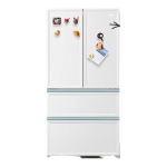 Haier 海爾 白巧系列 BCD-461WGHFD45W9U1 風(fēng)冷十字對(duì)開門冰箱 461L 云影白