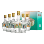 WENJUN 文君 情懷裝 45度 125ml小酒版 濃香型白酒 小酌自飲 125ml*6瓶 1提