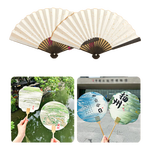 【全網(wǎng)低價(jià)】六品堂 非遺漆扇材料包全套漂漆顏料diy套裝工具專用大漆空白紙扇子配5把團(tuán)扇【無甲醛】