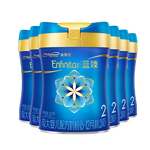 Enfinitas 藍(lán)臻 美贊臣藍(lán)臻2段奶粉 新國(guó)標(biāo) 較大嬰兒配方奶粉 含乳鐵蛋白 荷蘭原裝進(jìn)口 2段 820g 6罐