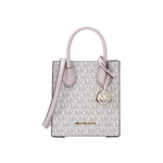 邁克·科爾斯 MICHAEL KORS MERCER系列 女士手提包 35T1GM9C0I640 香草白/淺粉 超小號(hào)