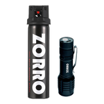 佐羅（ZORRO）防護噴膠 防狼霧劑 女性防衛(wèi)神器防身迷你強光手電組合房車用品