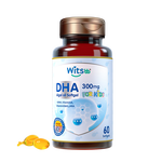 witsbb多效復合藻油dha120mgdha嬰幼兒0-3寶寶兒童藻油60粒 3瓶裝