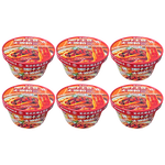 吾京流汁土豆大寬粉272g*6桶整箱裝 紅油味 速食食品米粉米線懶人夜宵