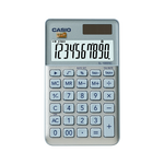 CASIO 卡西歐 SL-1000SC-BU 臺(tái)式計(jì)算器 雙電源款 星鉆藍(lán)