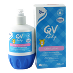 QV小老虎身體乳 春夏保濕嬰幼兒水潤潤膚乳液桃子虎250g 250g 1瓶 小老虎粉標身體乳