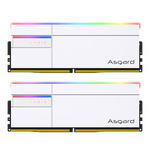 阿斯加特（Asgard）48GB(24GBx2) DDR5 6000 臺式機內(nèi)存條 女武神·瓦爾基里II代 RGB燈條 海力士M-die CL28 極地白