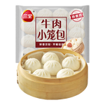 三全中式早餐包點(diǎn)冷凍速食系列 豬肉包 奶黃包 發(fā)面牛肉小籠包400g