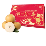 京鮮生山東煙臺萊陽秋月梨凈重7斤單果350g+6-9粒水果禮盒源頭直發包郵