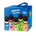 奧利奧（Oreo）夾心餅干 五口味混合裝388g 休閑零食大禮包 共20包 早餐下午茶  