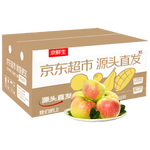 京鮮生 陜西嘎啦蘋果 凈重3斤 果徑65-70mm中小果 新鮮水果 源頭直發(fā)