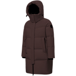 波司登（BOSIDENG）25新款羽绒服女款中长款90绒商场同款可脱卸帽外套B250246064DS 浅瓷紫|6338 卡码拍大 XS 155/80A 体重约100斤以内