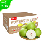 京鮮生 湖北翠冠梨 凈重4.5斤 單果200g起 新鮮水果 源頭直發(fā) 包郵